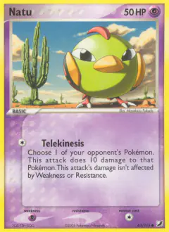 Natu Common card from Unseen Forces