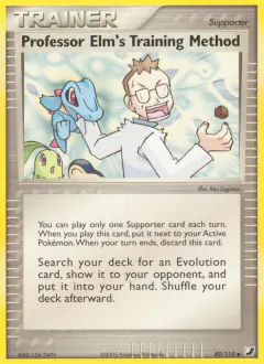 Professor Elm's Training Method Uncommon card from Unseen Forces