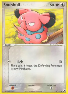 Snubbull Common card from Unseen Forces