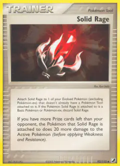 Solid Rage Uncommon card from Unseen Forces