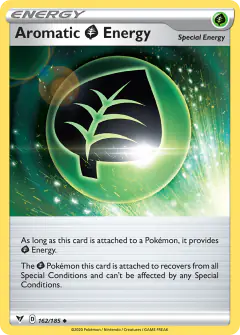 Aromatic Grass Energy Uncommon card from Vivid Voltage