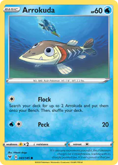 Arrokuda Common card from Vivid Voltage