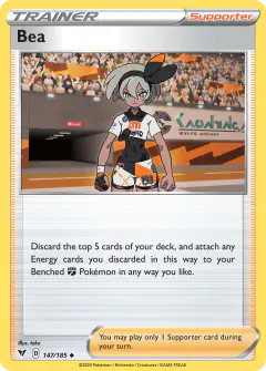 Bea Uncommon card from Vivid Voltage