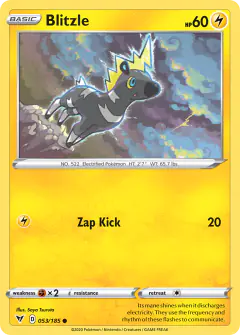 Blitzle Common card from Vivid Voltage