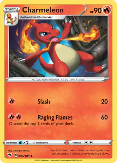 Charmeleon Uncommon card from Vivid Voltage