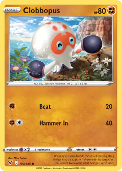 Clobbopus Common card from Vivid Voltage