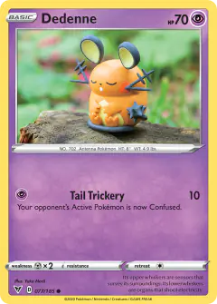 Dedenne Common card from Vivid Voltage
