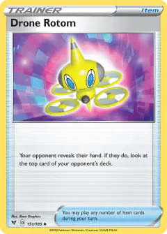 Drone Rotom Uncommon card from Vivid Voltage