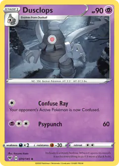 Dusclops Uncommon card from Vivid Voltage