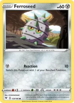 Ferroseed Common card from Vivid Voltage