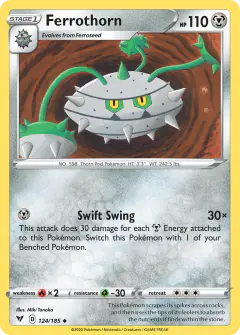 Ferrothorn Uncommon card from Vivid Voltage