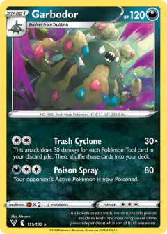Garbodor Rare card from Vivid Voltage