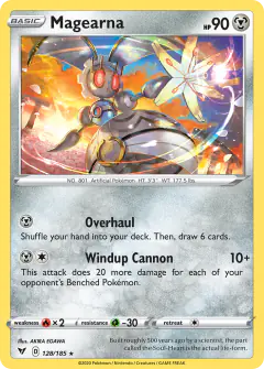 Magearna Rare Holo card from Vivid Voltage