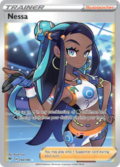 Nessa Rare Ultra card from Vivid Voltage