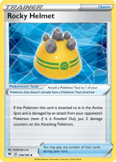 Rocky Helmet Uncommon card from Vivid Voltage