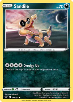Sandile Common card from Vivid Voltage