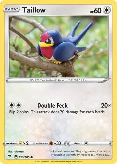 Taillow Common card from Vivid Voltage