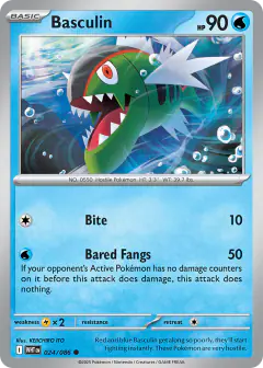Basculin Common card from White Flare