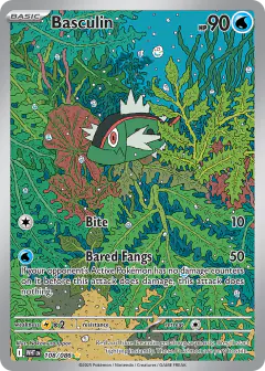 Basculin Illustration Rare card from White Flare