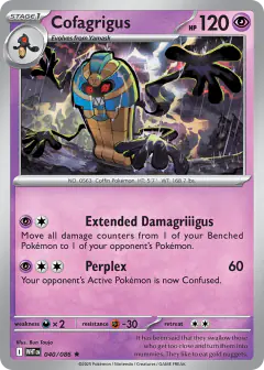 Cofagrigus Rare card from White Flare