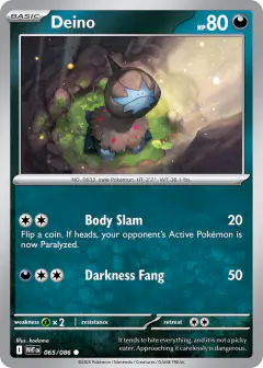 Deino Common card from White Flare