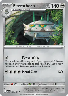 Ferrothorn Uncommon card from White Flare