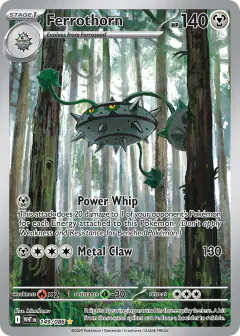 Ferrothorn Illustration Rare card from White Flare