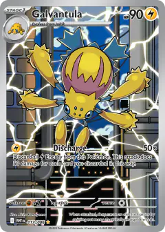 Galvantula Illustration Rare card from White Flare