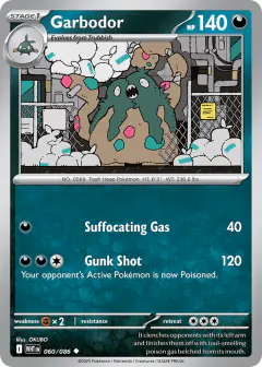 Garbodor Uncommon card from White Flare