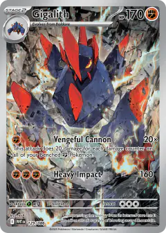 Gigalith Illustration Rare card from White Flare