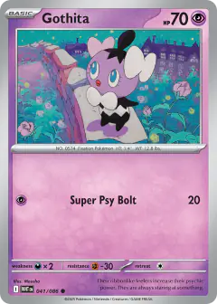 Gothita Common card from White Flare