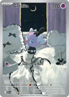 Gothita Illustration Rare card from White Flare