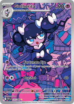Gothorita Illustration Rare card from White Flare