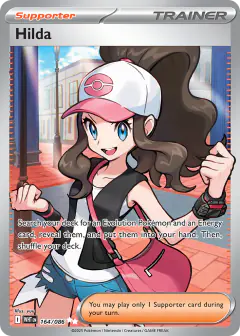 Hilda Ultra Rare card from White Flare