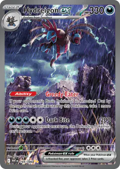 Hydreigon ex Special Illustration Rare card from White Flare