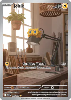 Joltik Illustration Rare card from White Flare