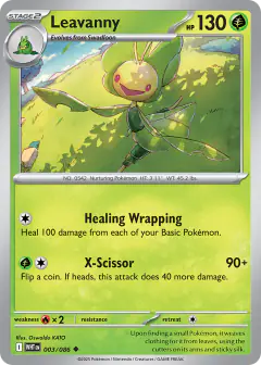 Leavanny Uncommon card from White Flare