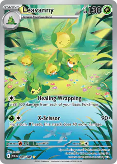 Leavanny Illustration Rare card from White Flare