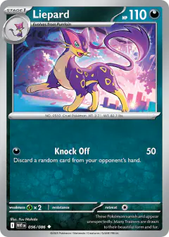 Liepard Uncommon card from White Flare