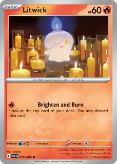 Litwick Common card from White Flare