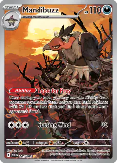 Mandibuzz Illustration Rare card from White Flare