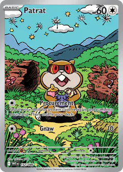 Patrat Illustration Rare card from White Flare
