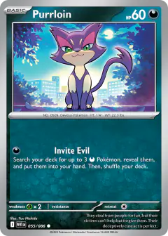 Purrloin Common card from White Flare