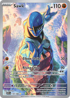 Sawk Illustration Rare card from White Flare