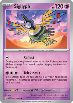 Sigilyph Uncommon card from White Flare