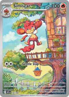 Simisear Illustration Rare card from White Flare