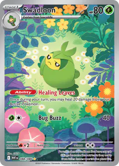 Swadloon Illustration Rare card from White Flare