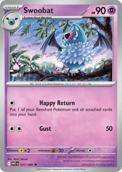 Swoobat Uncommon card from White Flare