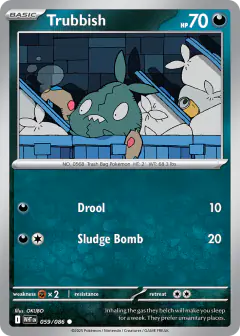 Trubbish Common card from White Flare