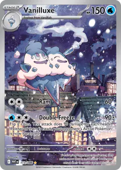 Vanilluxe Illustration Rare card from White Flare